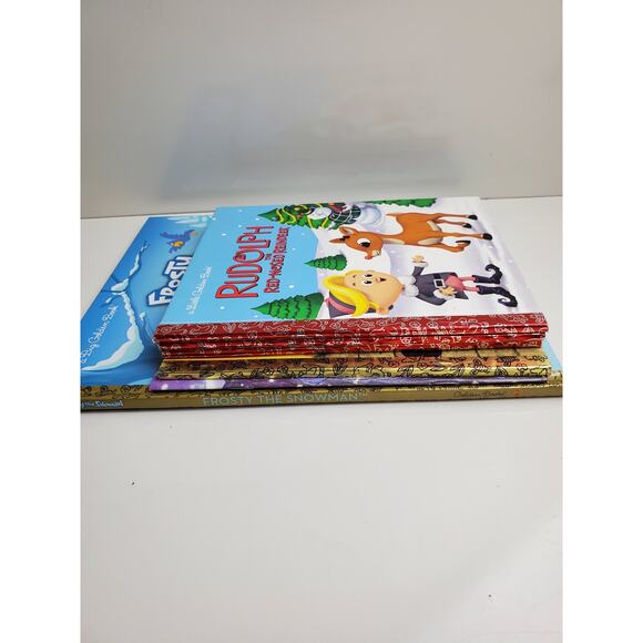 Golden Books Mixed Lot of 6 Classic Christmas & Snow Day Children's Story Books - Picture 5 of 5